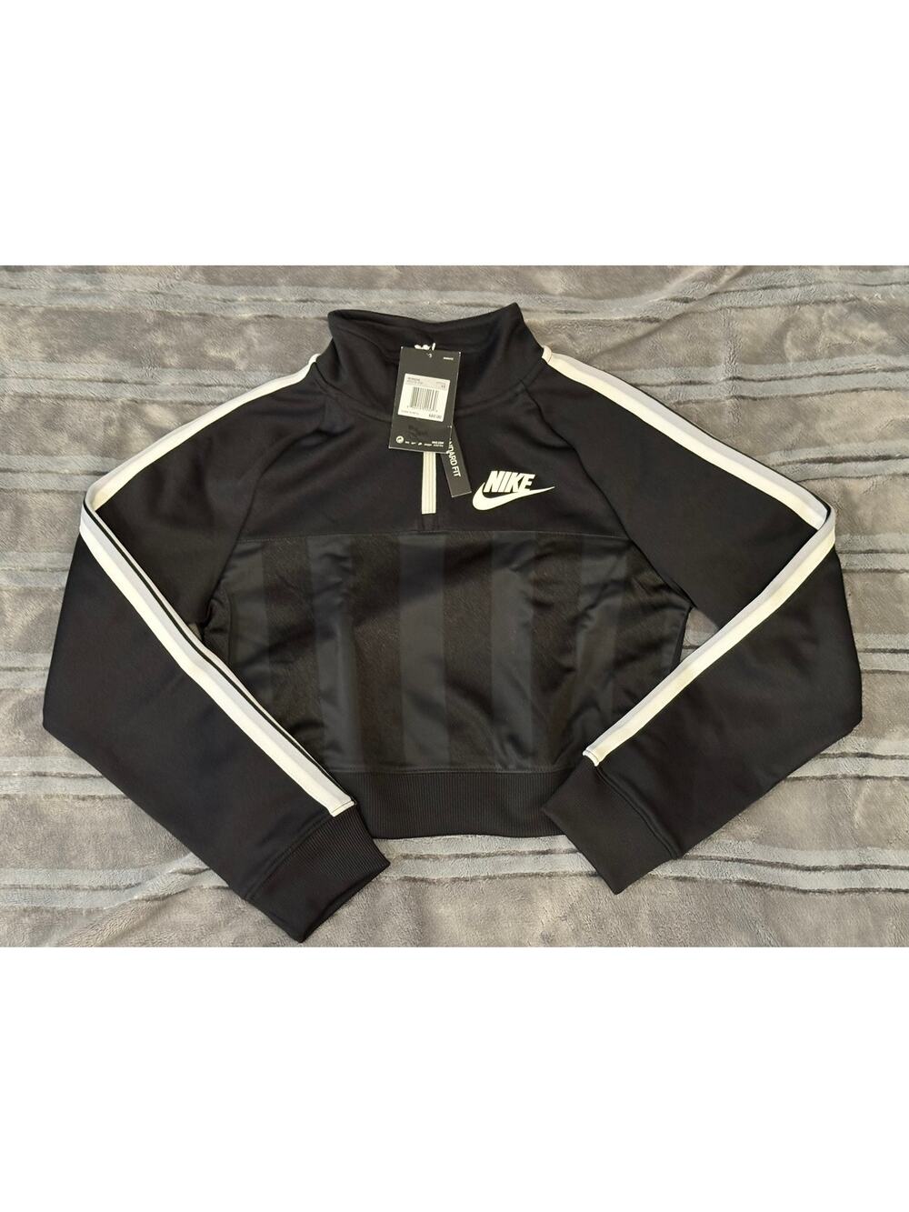 NWT Nike Women's Sportswear LS Half-Zip Top X-SMALL